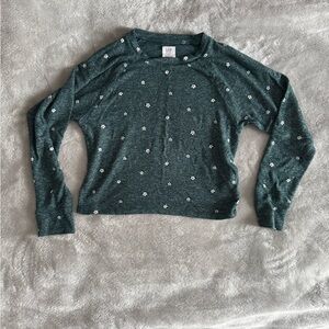 GAP Kids Teal Long Sleeve with White Accents